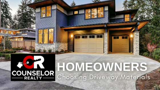 Driveway Improvement- Homeowners - Counselor Realty